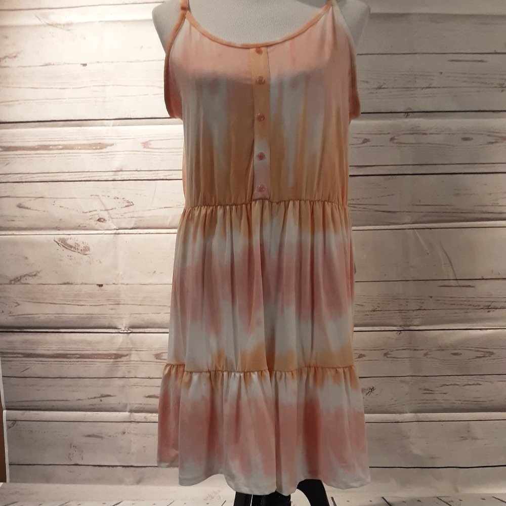 J for Justify Tie Dye Sundress SZ 2X